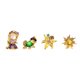 thumbnail image 1 of Pendientes De Tuerca De Princesa De Dibujos Animados/Piercing De Moda Hipoalergénicos, 1 of 4