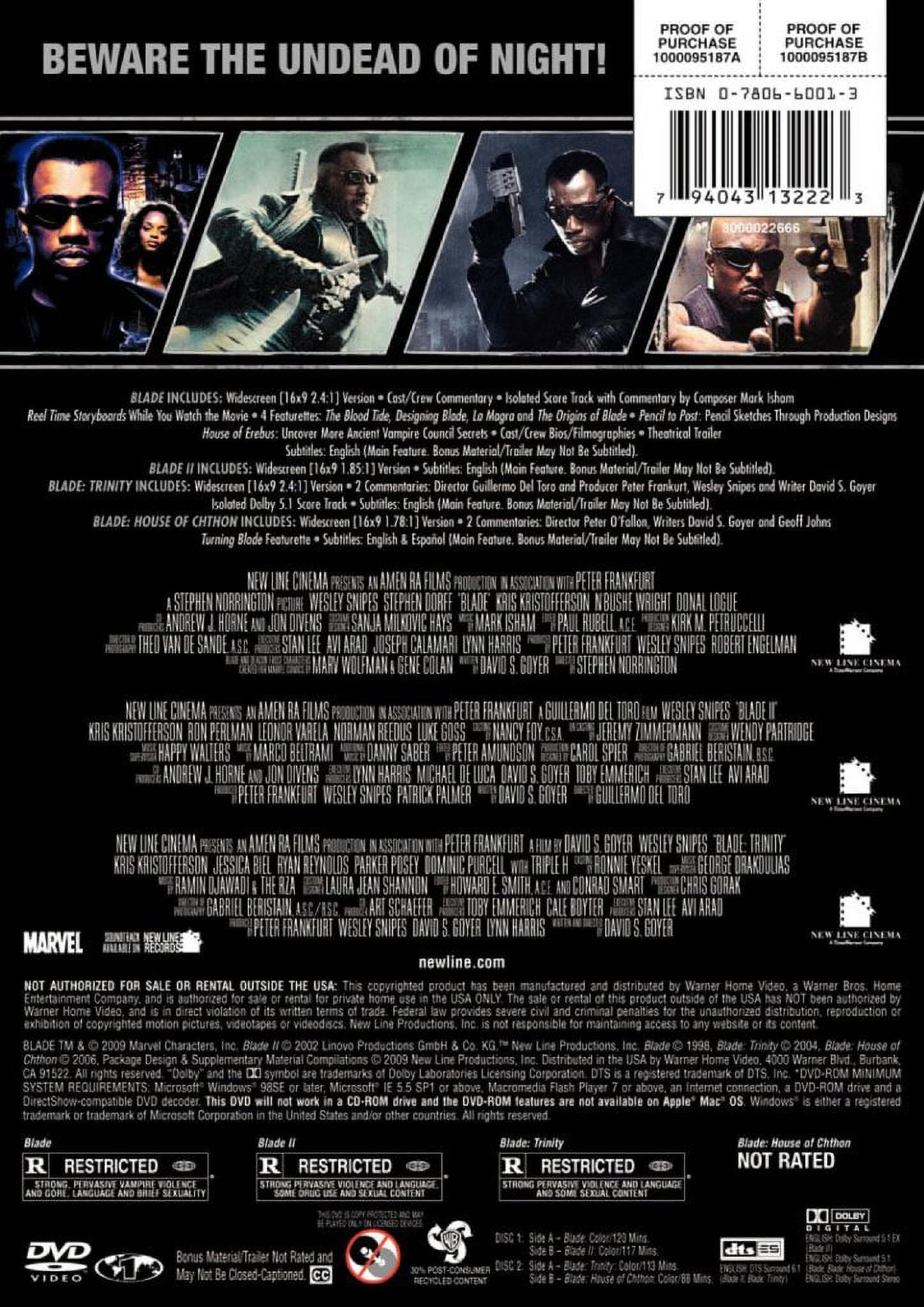 SDS Buy Blade Collection (Box Set) [DVD] Online India | Ubuy
