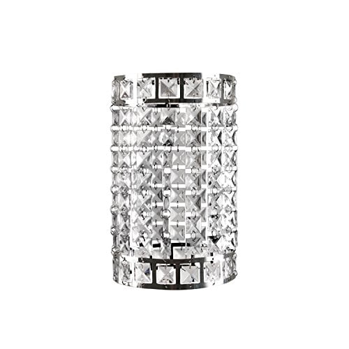 Tadpoles Faux Crystal Chrome Cylinder Shade Chandelier Style Com Tadpoles Faux Crystal Chrome Cylinder, Tadpoles Faux Crystal Chandelier