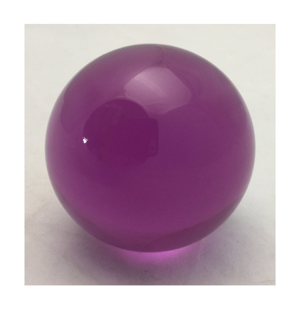 76mm Purple Acrylic Contact Juggling Ball