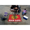 thumbnail image 2 of Blackhawks Economy 5 Foot x 6 Foot Man Cave Mat, 2 of 2
