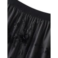 thumbnail image 3 of Qiylii Female Lace Tiered Skirt, Flower Embroidery High Waist Skirt, 3 of 6