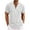 White - Mens Shirts, variant on qolati Men's Cuban Guayabera Shirt Cotton Linen Short Sleeve Button Dow Stretch Blouse Casual Regular Fit Stand Collars Summer Beach Golf Shirt