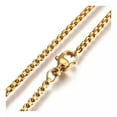 thumbnail image 2 of 304 Stainless Steel Box Chain Necklace Lobster Gold 17" 2.0Mm&nbsp; A396, 2 of 2