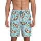 thumbnail image 1 of Balery Cute Otters Pantalones cortos de pijama de punto de algodón para hombre con cinturilla y bolsillos-Small, 1 of 6