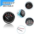 thumbnail image 3 of 2" 52MM DC12V Car Voltage Gauge Meter, 8-16V Pointer LED Electrical Vehicle Voltmeter Gauge, Automotive Power Volt Meter Replacement, Universal for SUV Automobile Truck -, 3 of 6