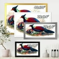 thumbnail image 4 of Designart 'Ancient Birds In The Wild II' Traditional Framed Art Print, 4 of 4