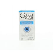 Optical 20/20 Lubricant - Lubricante Para Ojos 0.6 Oz Azul (Pack of 18)