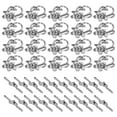 thumbnail image 4 of DIYOT Toggle Buckle,20Pcs OT Toggle Buckle OT Buckle Closure Findings OT Buckle Connectors Next-Gen Design, 4 of 9