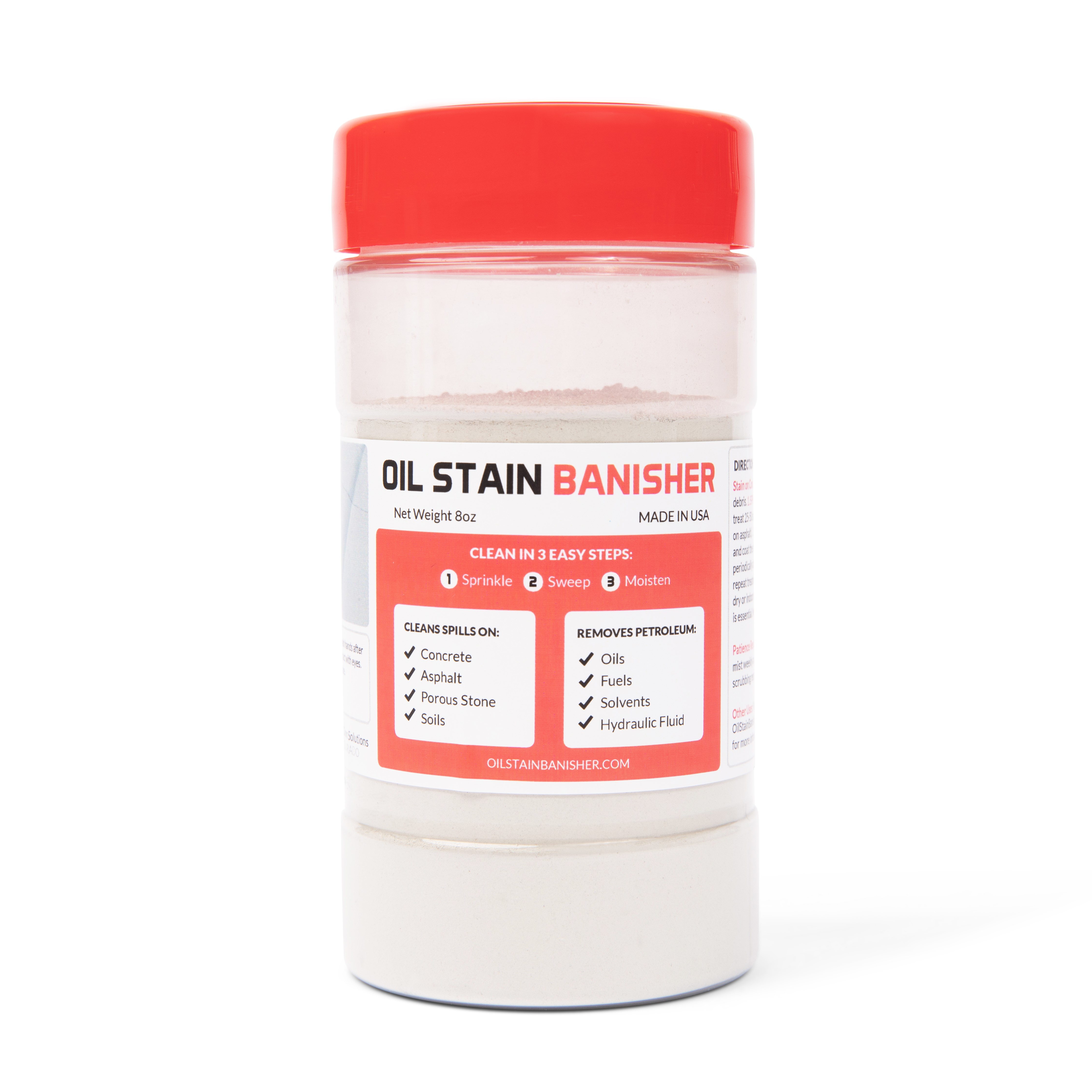 Oil Stain Banisher 8 Oz Concrete Oil Stain Remover