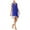 Blue, variant on BAR III $70 Womens New 1466 Blue Keyhole Shift Dress XS B+B