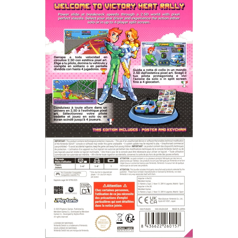 Victory Heat Rally Champion Edition for Nintendo Switch™ - Walmart.com