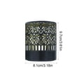thumbnail image 3 of Decorative Solars Mandala Lights,Colorful RGB Hole Wall Lamp,Metal Solars Powered Outdoors Deck Steps Walls Lights,Mandala Theme Waterproof Fence Light for Garden Post Patio Backyard Yard Decor, 3 of 6