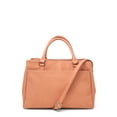 thumbnail image 2 of Koltov Vegan Leather Joy Large Satchel, Salmon, 2 of 7