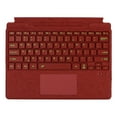 thumbnail image 1 of "Multicolor Backlit Bluetooth Keyboard for Surface Pro 8/9/10/11/X - Slim Wireless with Large Touchpad & Magnetic Detachable Design (Bobby Red)", 1 of 7