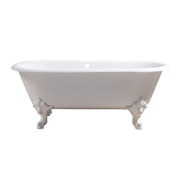 Vintage Tub & Bath Napoleon 69 Inch Cast Iron Double Ended