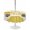 yellow, variant on Outdoor Tablecloth with Umbrella Hole for Patio/Picnic/Party/Camping, Bee Truck Waterproof Table Cloth Rectangle Table Cover Washable, Yellow Honey Daisy Floral Plaid Wooden Grain (52"x 70")