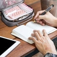 thumbnail image 4 of Wovilon Pencil Case Multifunctional Solid Color Portable Large-Capacity Pencil Case, 4 of 7