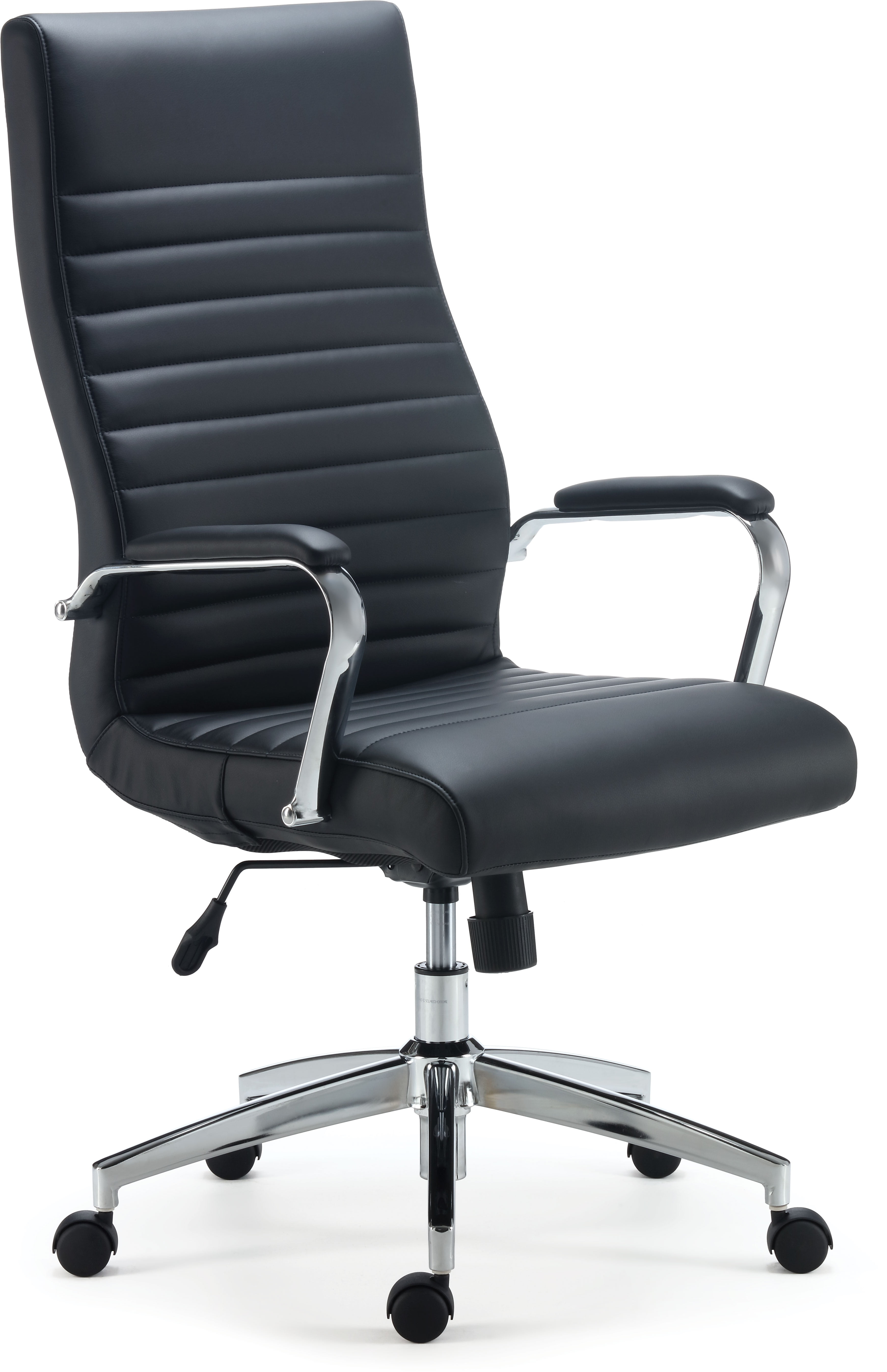 Staples Bentura Bonded Leather Managers Chair Black (53234) 24328572