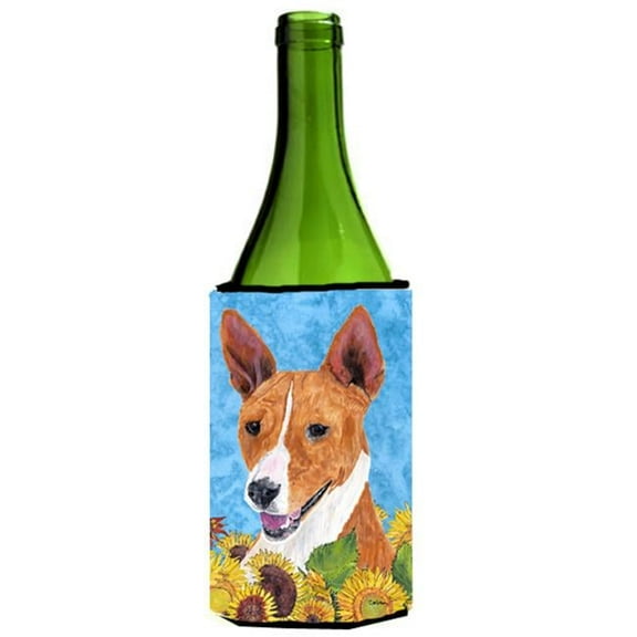 Basenji Wine bottle sleeve Hugger - 24 oz.