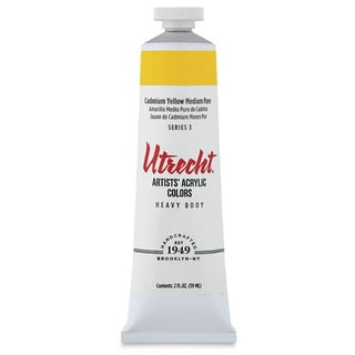 Utrecht Artists' Watercolor Paint - Buff White, 14 ml tube