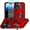 iphone 14 Pro Case Red, variant on for iphone 14 Pro Case, iphone 14 Pro Phone Case with HD Screen Protector, [Military Grade 16ft. Drop Tested] Ring Shockproof Protective Phone Case for iphone 14 Pro,Rose Gold