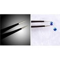 thumbnail image 1 of mmirethe Anti-Static Stainless Steel ESD Precision Tweezers Curved Straight Tip for Jewelry-Making Craft Manicure Tool, 1 of 7