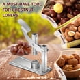 thumbnail image 3 of Cortador de Castañas de Acero Inoxidable 304 con Antideslizante, Herramienta de Metal para Romper Nueces en la Cocina., 3 of 5