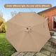 thumbnail image 2 of Sombrilla de patio exterior Simple Deluxe de 9 pies con inclinación y manivela, 2 of 8