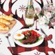 thumbnail image 4 of Oioii Round Christmas Tablecloth 60 Inches -Snowman Christmas Decorations for Home - Water Resistant Table Cloth-Holiday Xmas Decor for Table Party, 4 of 6