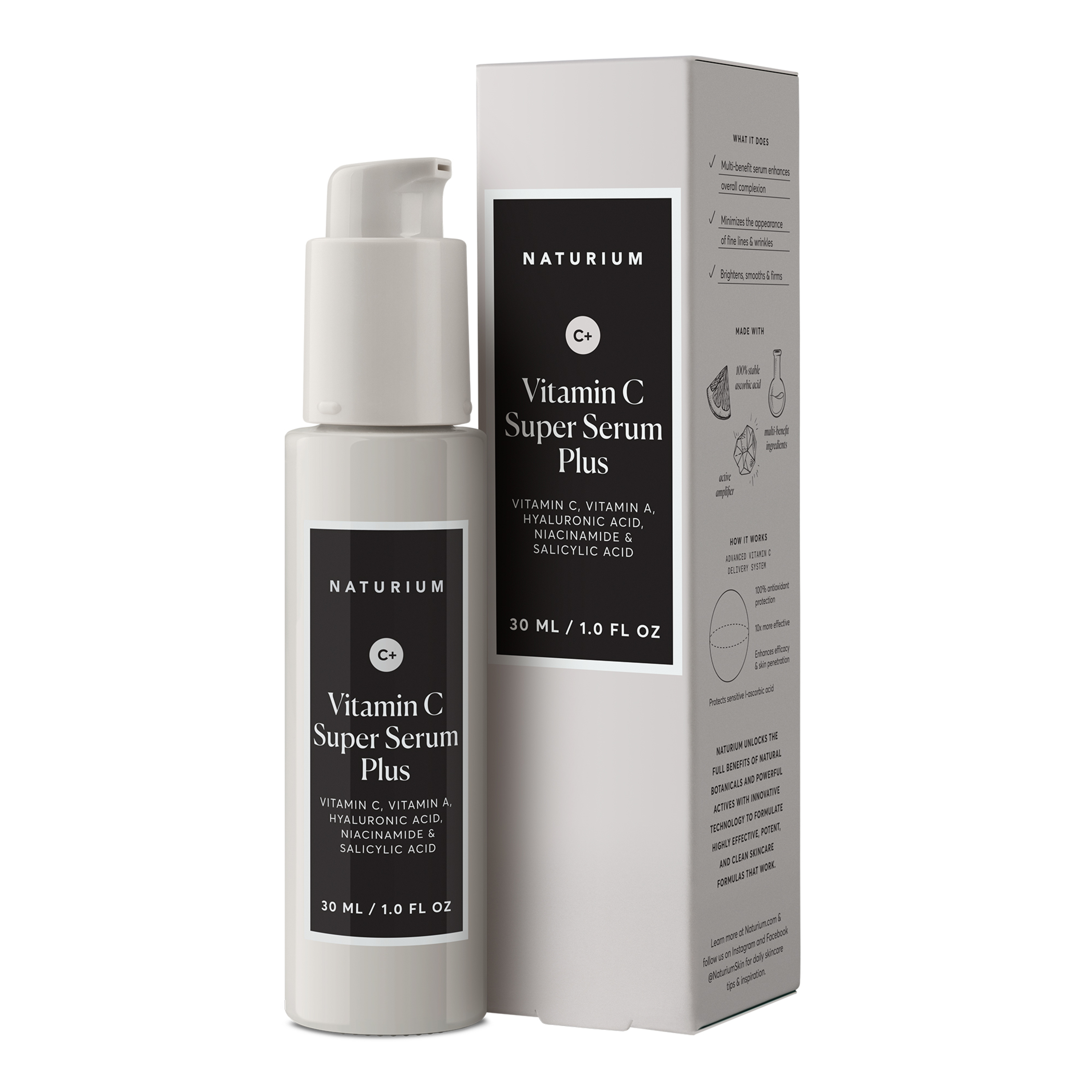 Naturium Vitamin C Super Serum Plus with Retinol, 1 oz photo 6