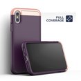 thumbnail image 3 of iPhone XS Max Slim Case Ultra Thin Protective Grip Cover (Slimshield) - Purple, 3 of 6