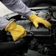 thumbnail image 5 of Guantes de trabajo OZERO Leather para hombre, 3 pares, piel de vacuno, color dorado, talla grande, 5 of 7