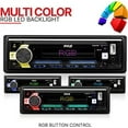 thumbnail image 6 of Pyle 300-Watt Stereo Receiver Power Amplifier, Single DIN, Bluetooth Compatible, 25 Band EQ (Black), 6 of 6