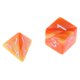 thumbnail image 3 of 7/juego poliédricos acrílicos D20 D12 D10 D8 D6 D4 D3 para suministro de juegos Naranja amarillo Zulema Juegos de mesa de dados poliédricos, 3 of 5