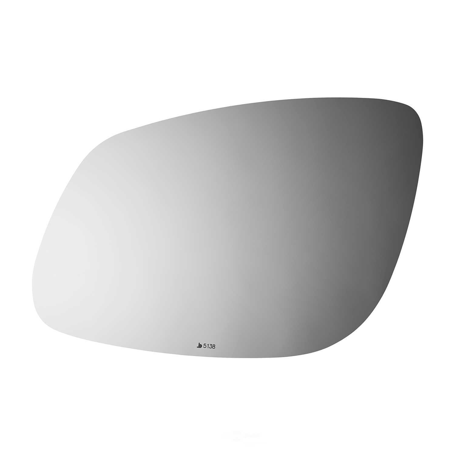 Burco Side View Mirror Replacement Glass - Clear Glass - 5138