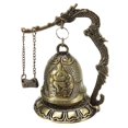 thumbnail image 5 of Xingzhi Dragon Fengshui Bell Good Luck Bless for Home Desk Decor fish 1, 5 of 5