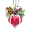 thumbnail image 1 of Holiday Time Ornement Oignon En Feutrine Rouge, 1 of 4