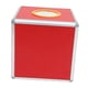 thumbnail image 2 of Caja de la suerte de lotería, contenedor de almacenamiento de bolas de tarjeta roja con ranura, fácil de montar. 20 centímetros, 2 of 9