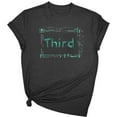 thumbnail image 2 of Auroural t shirts for women summer t shirt plus size loose girl short sleeve graphic casual tees womens tops Black XL, 2 of 3