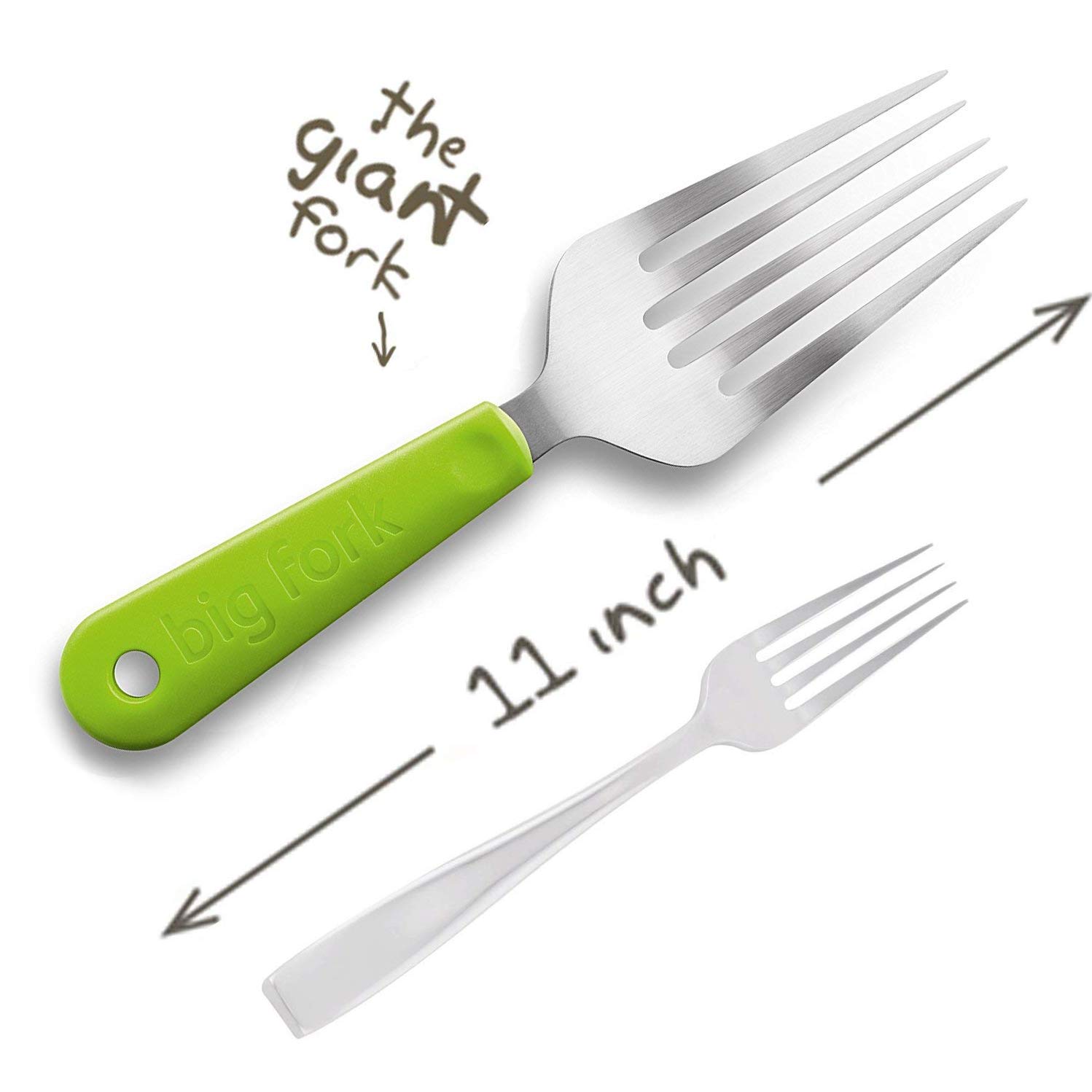 Big Fork, Large Cooking Fork BBQ & Grilling Tool, SO MANY USES ★ Big