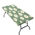 Iauyy 183*76cm Rectangle Tablecloths with Stretchy - Dining Room ...