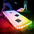 thumbnail image 2 of Brightz TossBrightz LED Cornhole Lights for Board and Hole, Lighting Kit Only for 2 Boards, Color Select / Color Changing, 2 of 2