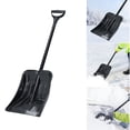 thumbnail image 2 of CAROOTU Portable Snow Shovel for Car Multifunctional Detachable Shovel Practical Snow Removal Tools Black, 2 of 6