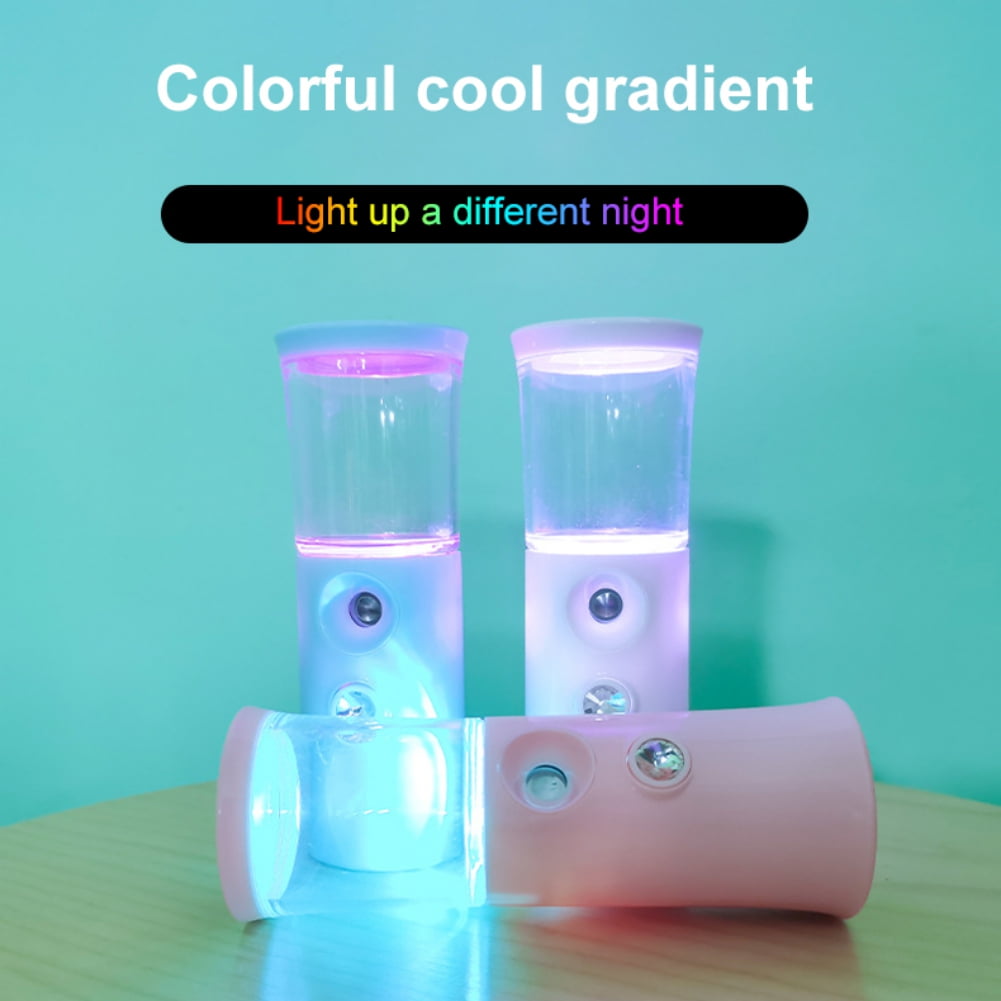 Drop Light Cool Mist Travel USB Ultrasonic Humidifier, 150 ml with LED