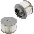 thumbnail image 1 of MSPA Cartuchos de filtro de repuesto para todos los modelos de piscinas de spas Whirlpool, cartuchos de filtro con red para spas de burbujas MSpa (2 piezas), gris ZefeiWu 8390615051309, 1 of 1