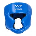 thumbnail image 4 of Casco de boxeo Zulema Protector de cabeza transpirable para Kickboxing Muay Thai Taekwondo Azul S, 4 of 8