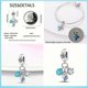 thumbnail image 3 of Charms 100 % Real 925 Plata Esterlina Océano Serie Sirenas Concha Encantos Abalorios Ajuste Original Pandora Pulsera Para Las Mujeres Cumpleaños Moda Joyería Regalo, 3 of 4
