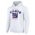 thumbnail image 2 of Unisex Starter White New York Giants Logo Pullover Hoodie, 2 of 3