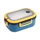 thumbnail image 1 of Lonchera, cajas bento, lonchera bento de doble capa, lonchera japonesa para microondas, lonchera dividida para reducir comidas, lonchera para trabajadores de oficina, lonchera, canasta para almuerzo, 1 of 2